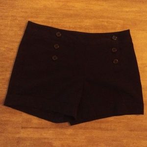 Size 9/10 Black High Waisted Maurices Shorts